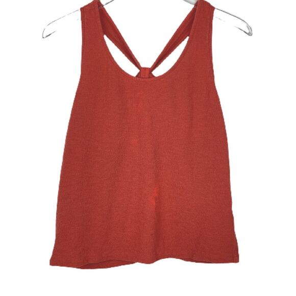 Madewell Everly Twist Back Jacquard Tank Sz XXS - Picture 1 of 7